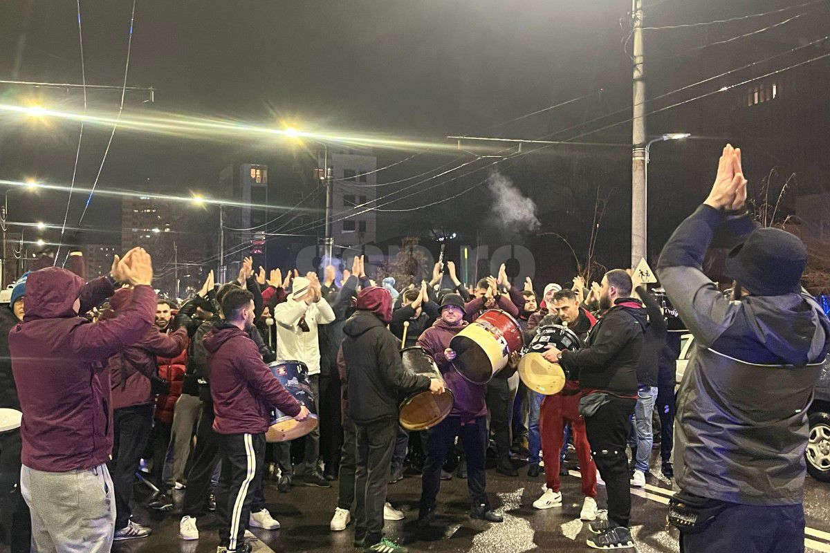 Rapid - FCSB, imagini înainte de meci