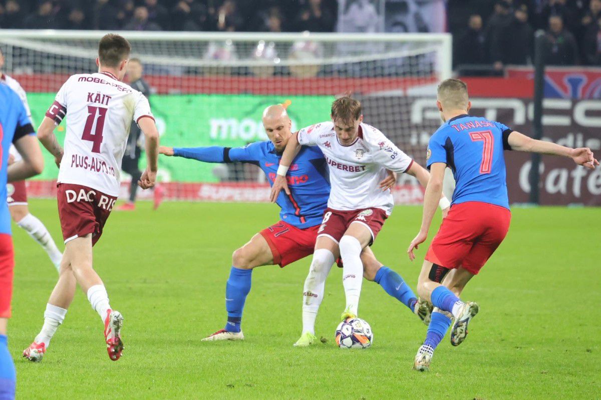 Rapid se mută din Giulești în play-off! Anunțul făcut în direct, după derby-ul cu FCSB: „Dacă nu vom avea terenul suspendat”