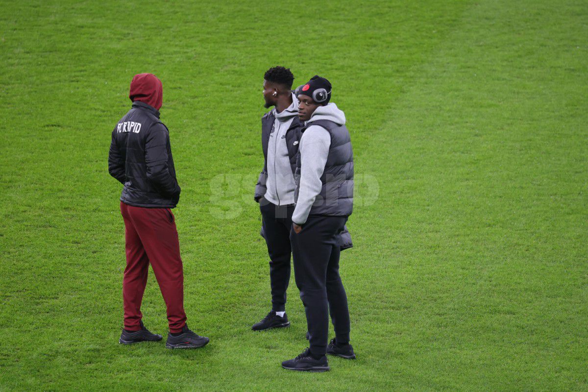 Rapid - FCSB, imagini înainte de meci