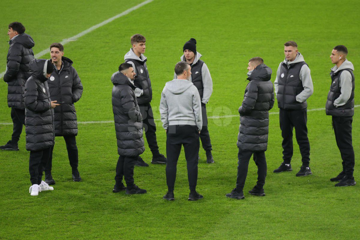 Rapid - FCSB, imagini înainte de meci