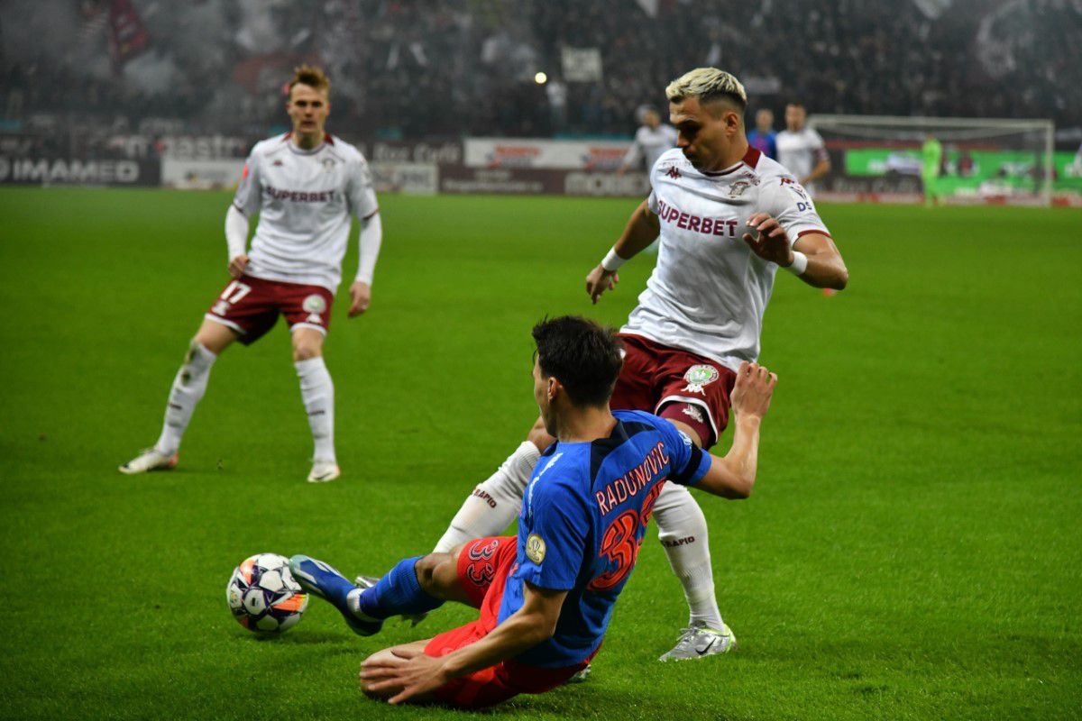 Petrila, după Rapid - FCSB: „Ne-am speriat să nu pierdem cu om în plus”