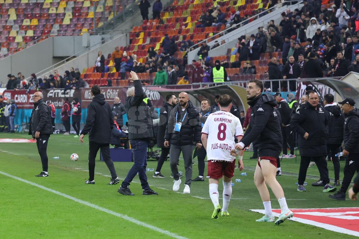Marius Șumudică, dezlănțuit după golul lui Dobre în Rapid - FCSB