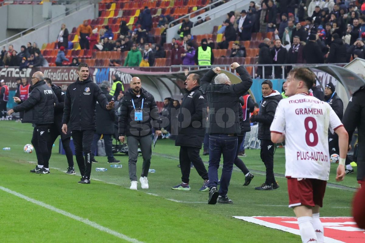 Marius Șumudică, dezlănțuit după golul lui Dobre în Rapid - FCSB
