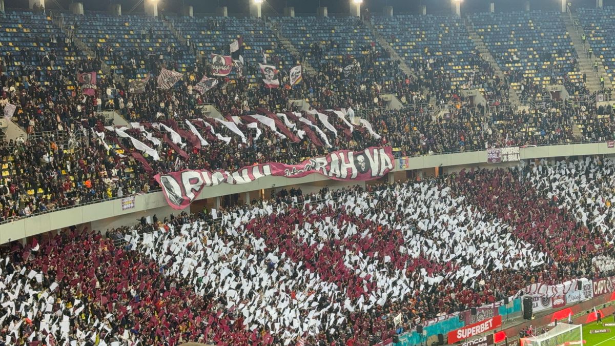 Atmosferă de derby și scene regretabile la Rapid - FCSB: ce s-a întâmplat în timpul momentului de reculegere dedicat lui Luca Manolache