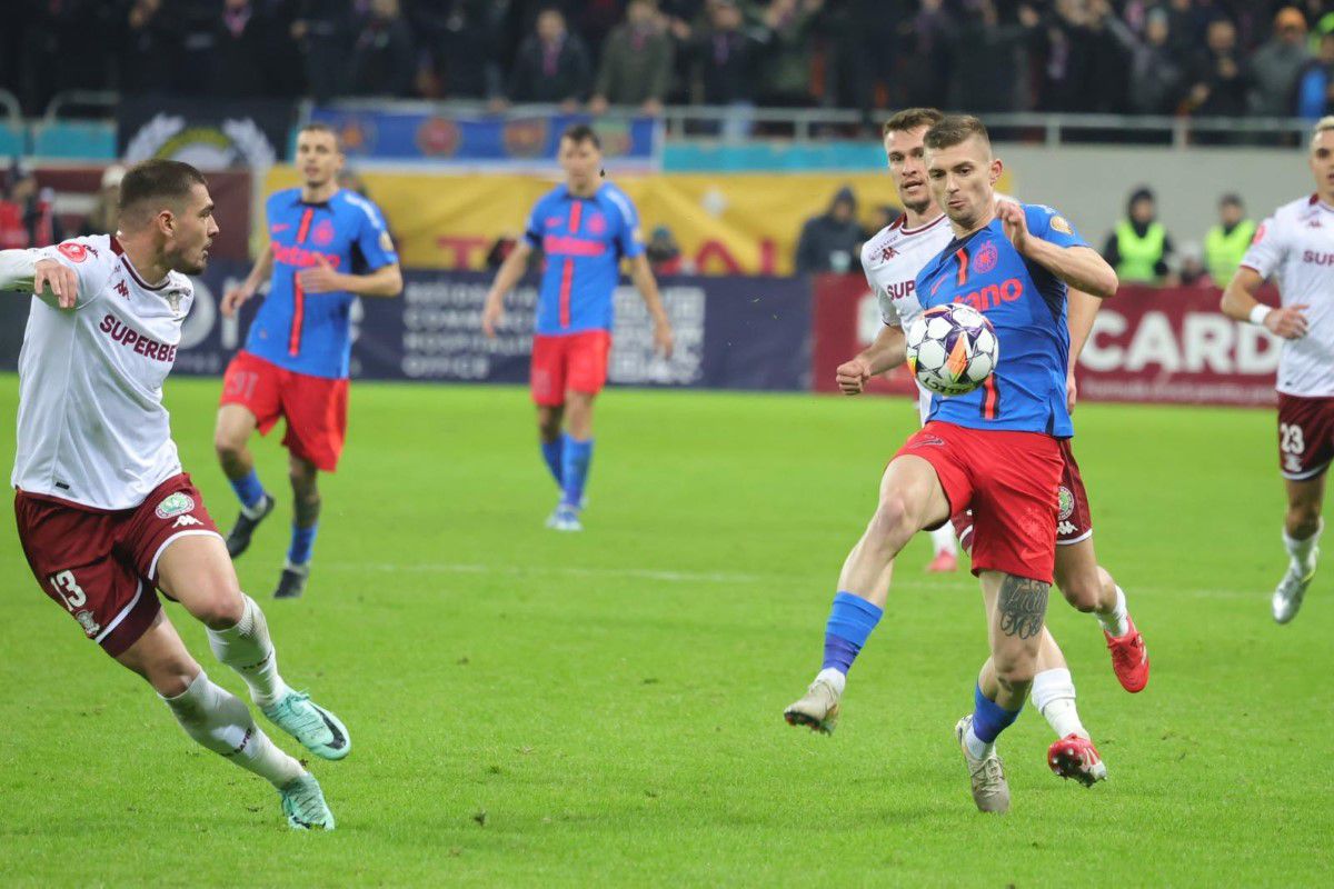 Remarcații lui Ilie Dumitrescu în Rapid - FCSB: „Pe mine m-a surprins”