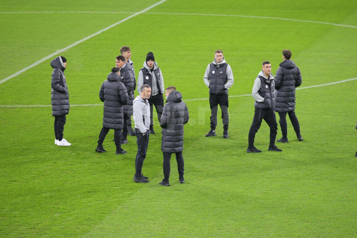 Rapid - FCSB, imagini înainte de meci