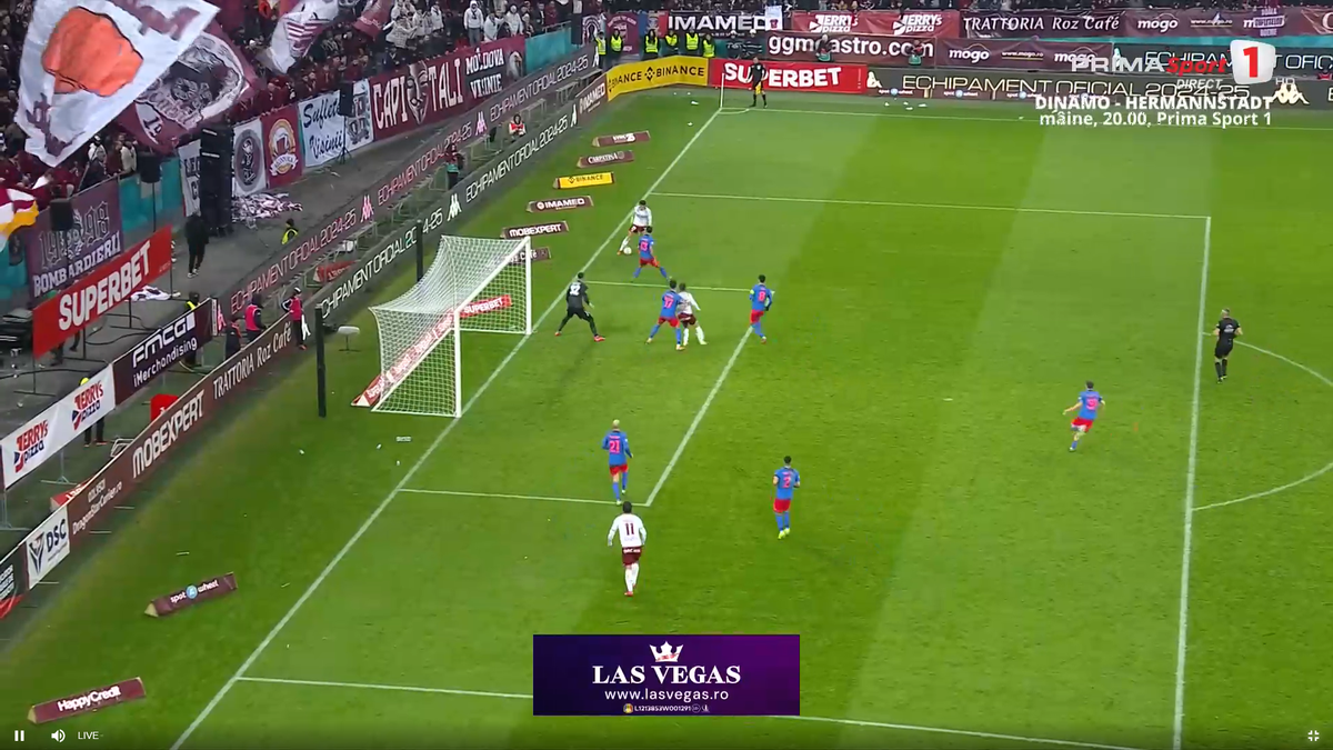 Golul anulat al lui Alex Dobre, în Rapid - FCSB