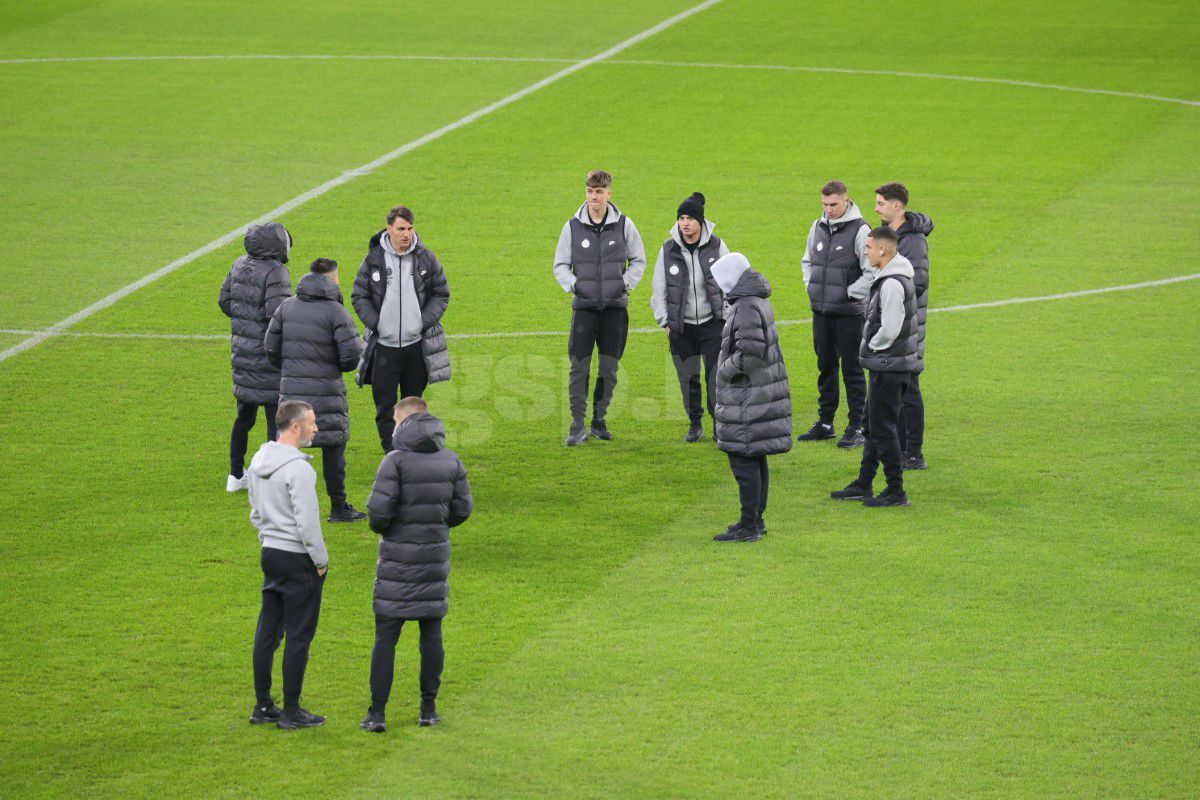 Rapid - FCSB, imagini înainte de meci