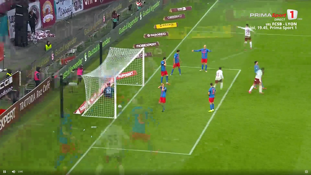 Golul anulat al lui Alex Dobre, în Rapid - FCSB