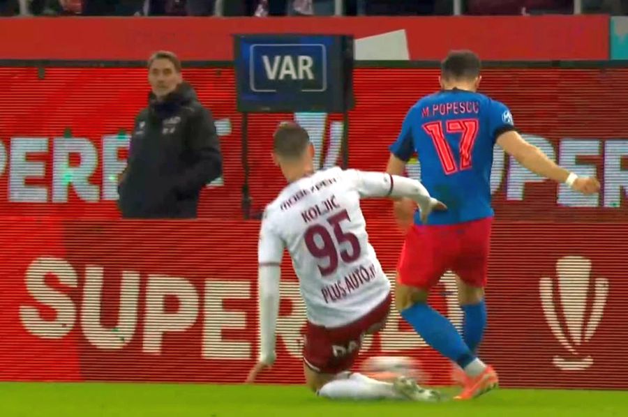 Faultul comis de Koljic asupra lui Popescu Victime după derby! Rapid va avea doi titulari suspendați etapa următoare