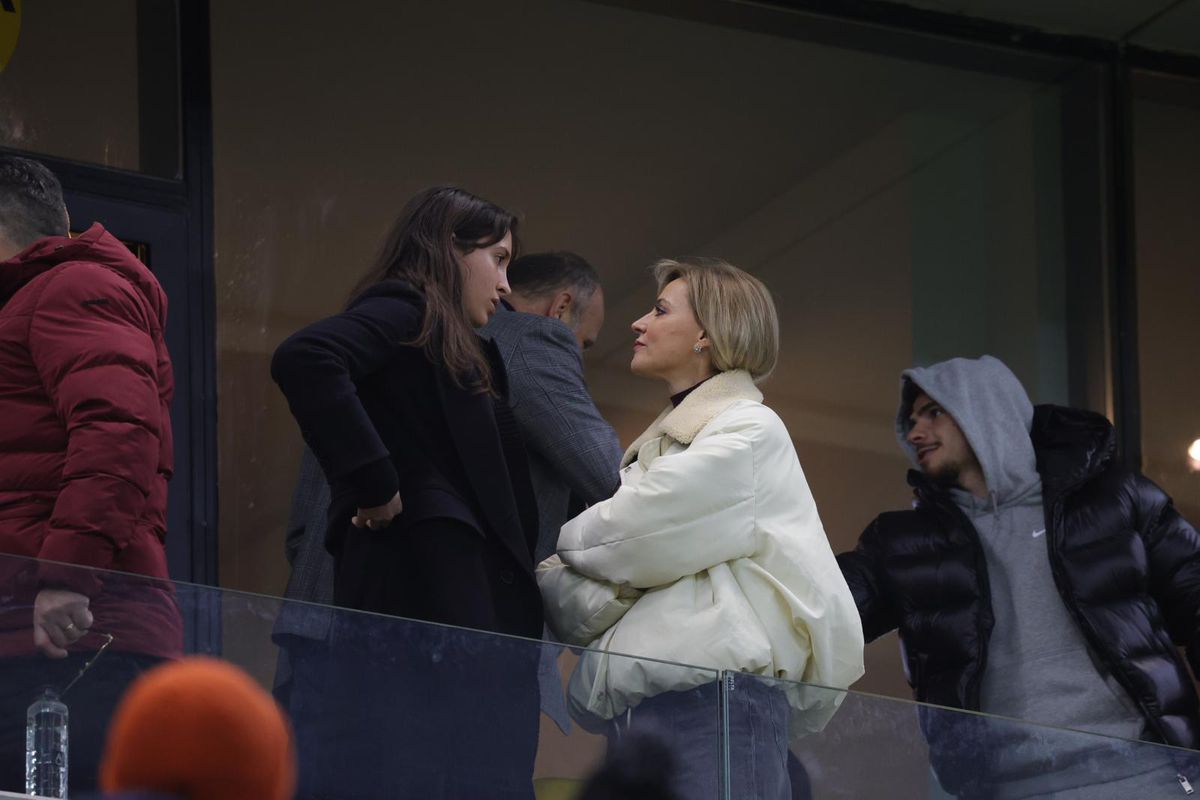 Soții Șucu, în loja lui Gigi Becali la Rapid - FCSB » Imagini inedite surprinse de fotoreporterul GSP