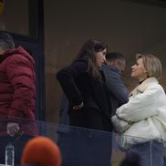 Soții Șucu în loja lui Gigi Becali la Rapid - FCSB, foto: Ionuț Iordache