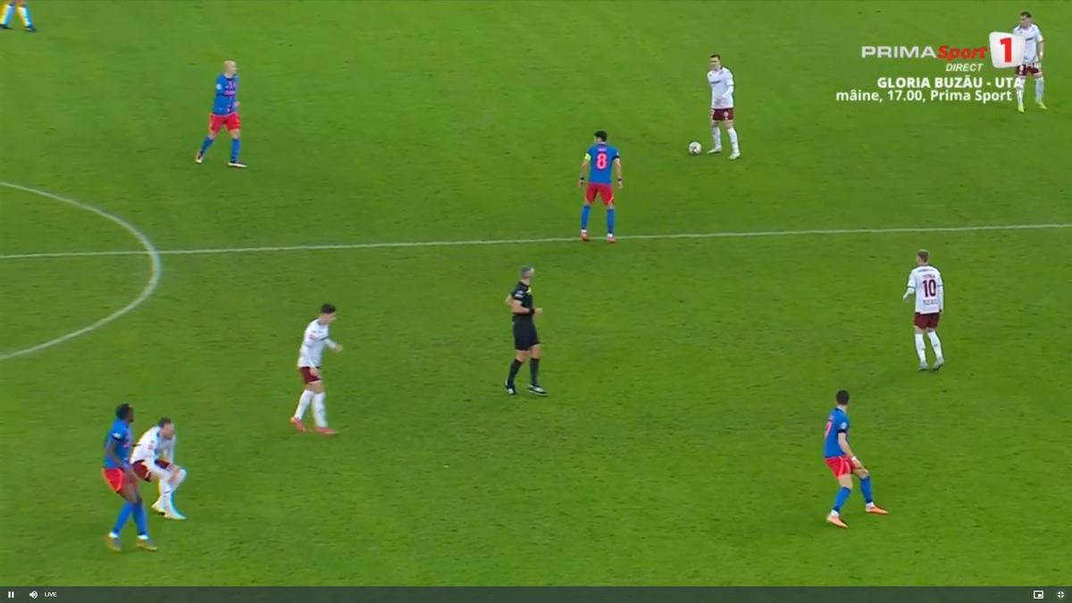 Verdictul lui Marius Avram în cea mai controversată fază din Rapid - FCSB: „Nu are credibilitate!”