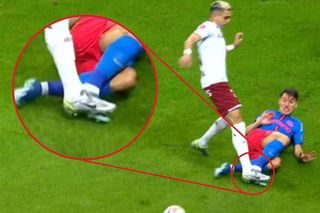 Crăciunescu a analizat fazele din Rapid - FCSB: „Chiar de roșu, nu doar de galben!” + Rusescu protestează: „Cum de nu a intervenit VAR-ul la Aioani?”