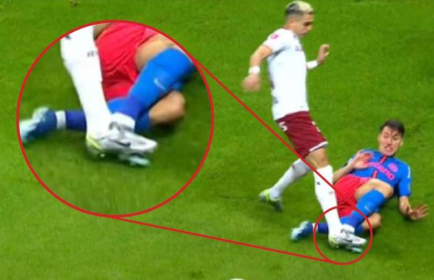 Crăciunescu a analizat fazele din Rapid - FCSB: „Chiar de roșu, nu doar de galben!” + Rusescu protestează: „Cum de nu a intervenit VAR-ul la Aioani?”