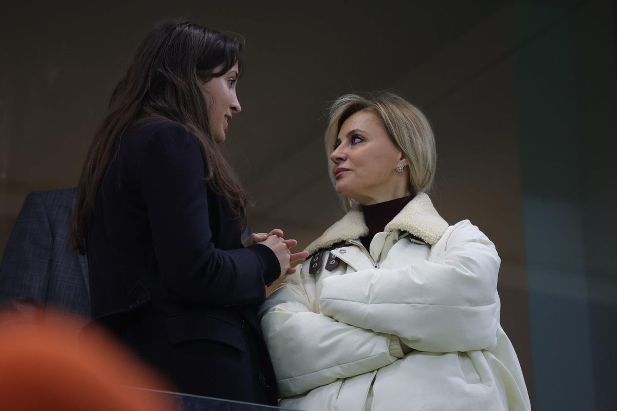 Soții Șucu, în loja lui Gigi Becali la Rapid - FCSB » Imagini inedite surprinse de fotoreporterul GSP