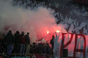 Atmosferă de derby și scene regretabile la Rapid - FCSB: ce s-a întâmplat în timpul momentului de reculegere dedicat lui Luca Manolache