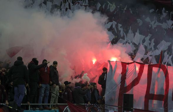 Atmosferă de derby și scene regretabile la Rapid - FCSB: ce s-a întâmplat în timpul momentului de reculegere dedicat lui Luca Manolache