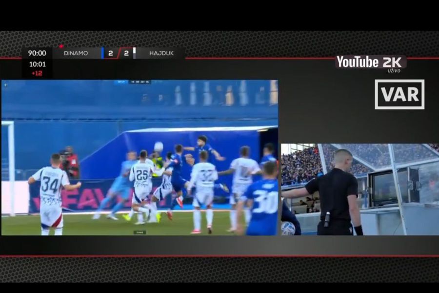 Haos la derby-ul dintre Dinamo Zagreb și Hajduk Split