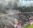 Scenografia suporterilor de la Rapid în meciul cu FCSB/ Foto: GSP