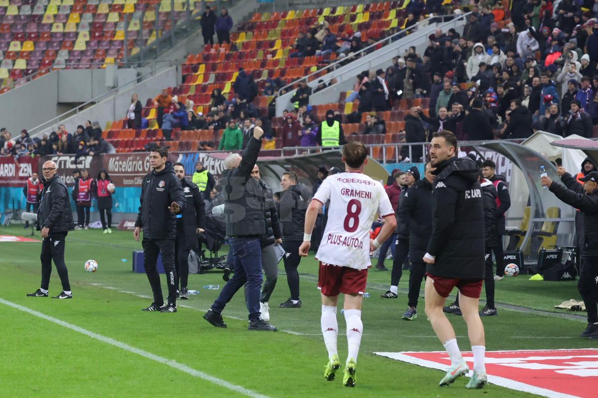 Marius Șumudică, dezlănțuit după golul lui Dobre în Rapid - FCSB