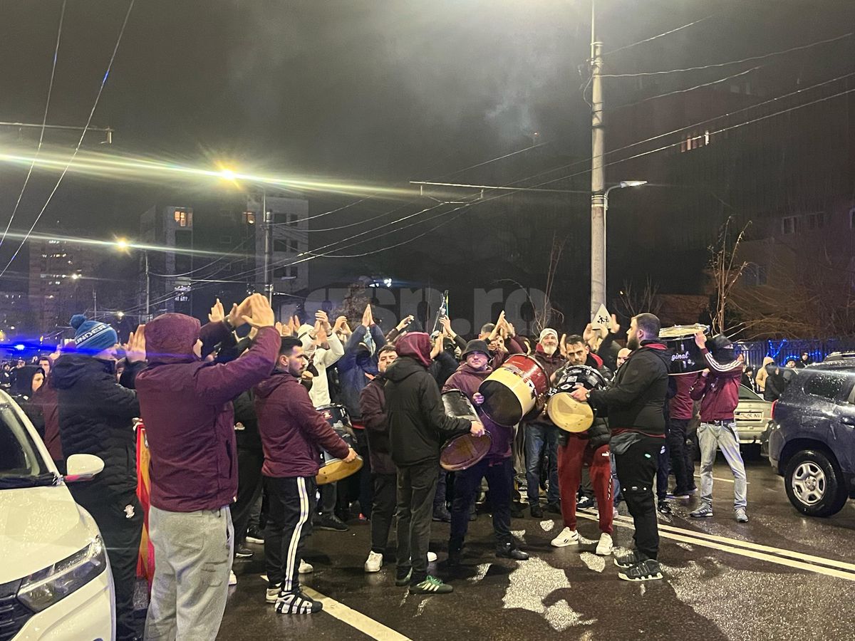 Rapid - FCSB, imagini înainte de meci