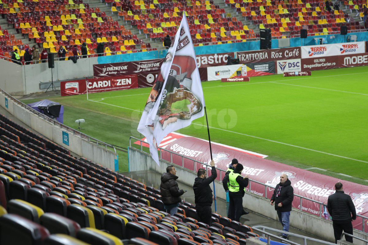 Rapid - FCSB, imagini înainte de meci