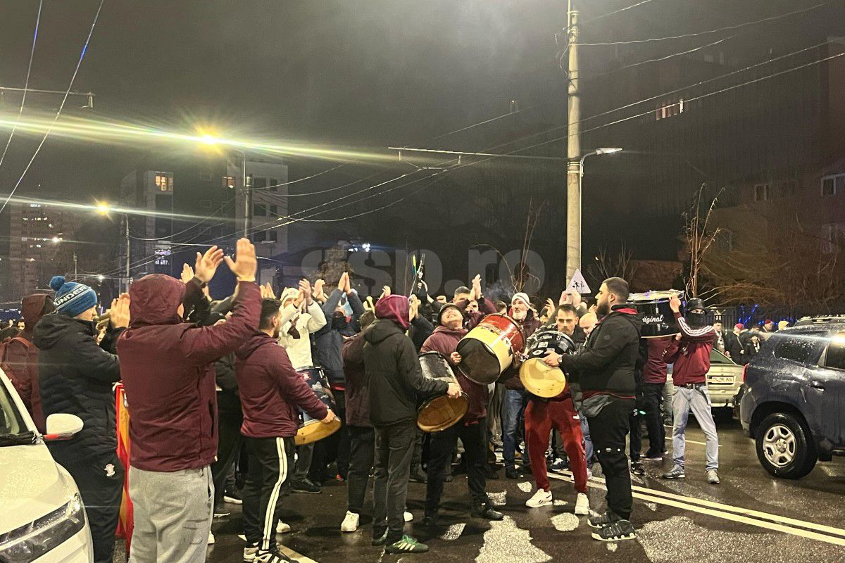 Rapid - FCSB, imagini înainte de meci