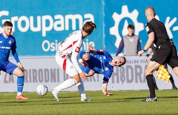 Haos la derby-ul dintre Dinamo Zagreb și Hajduk Split