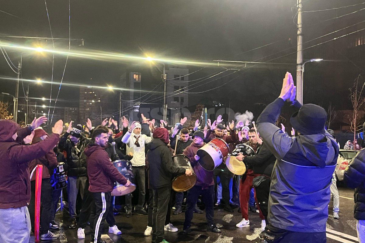 Rapid - FCSB, imagini înainte de meci