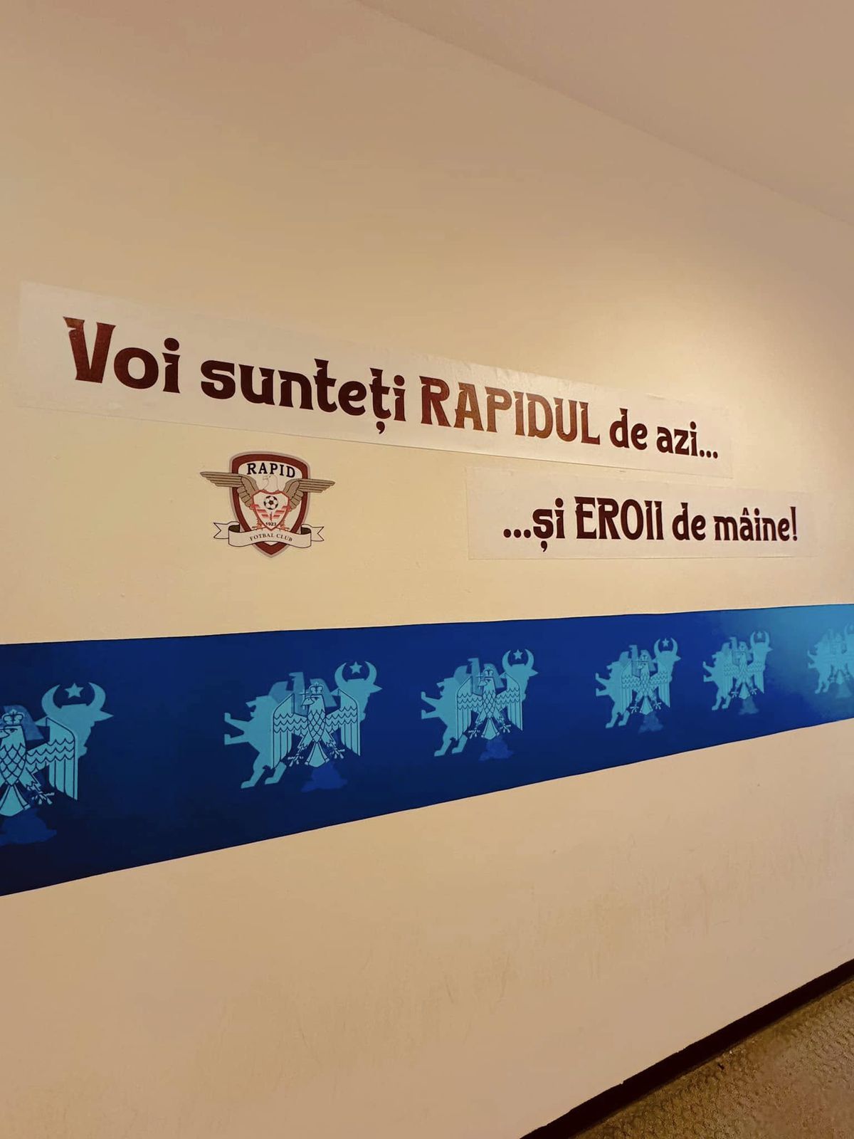 Rapid a modificat Arena Națională: „Astăzi, aici e Giulești” » Cum arată stadionul înainte de meciul cu FCSB