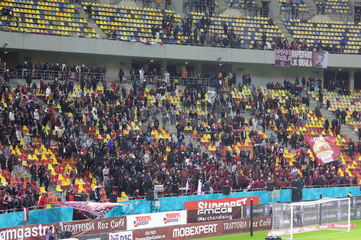 Rapid - FCSB, imagini înainte de meci