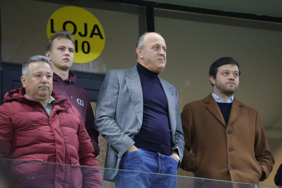 Soții Șucu, în loja lui Gigi Becali la Rapid - FCSB » Imagini inedite surprinse de fotoreporterul GSP