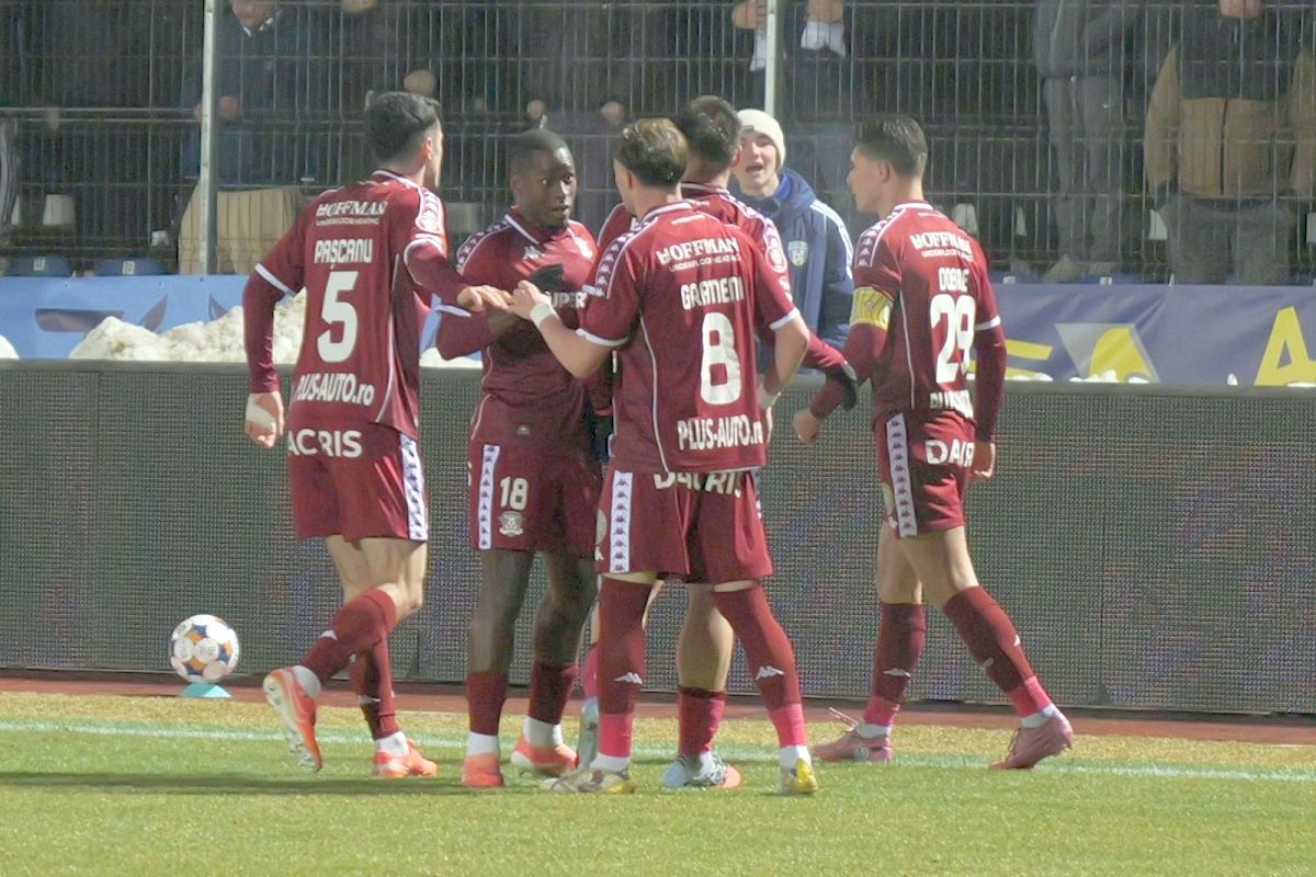 Rapid, victorie cu emoții în ultimul meci al etapei! Și-a asigurat locul 2: urmează derby-ul cu Craiova » Clasamentul