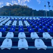 Stadionul din Deva // FOTO: Facebook @Călin Petru Marian