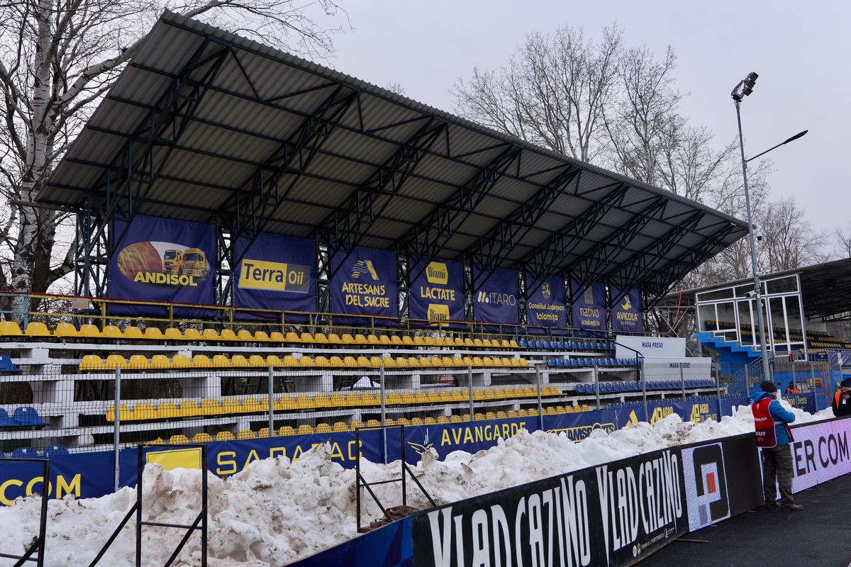 Unirea Slobozia - Rapid, imagini înaintea partidei din etapa 29