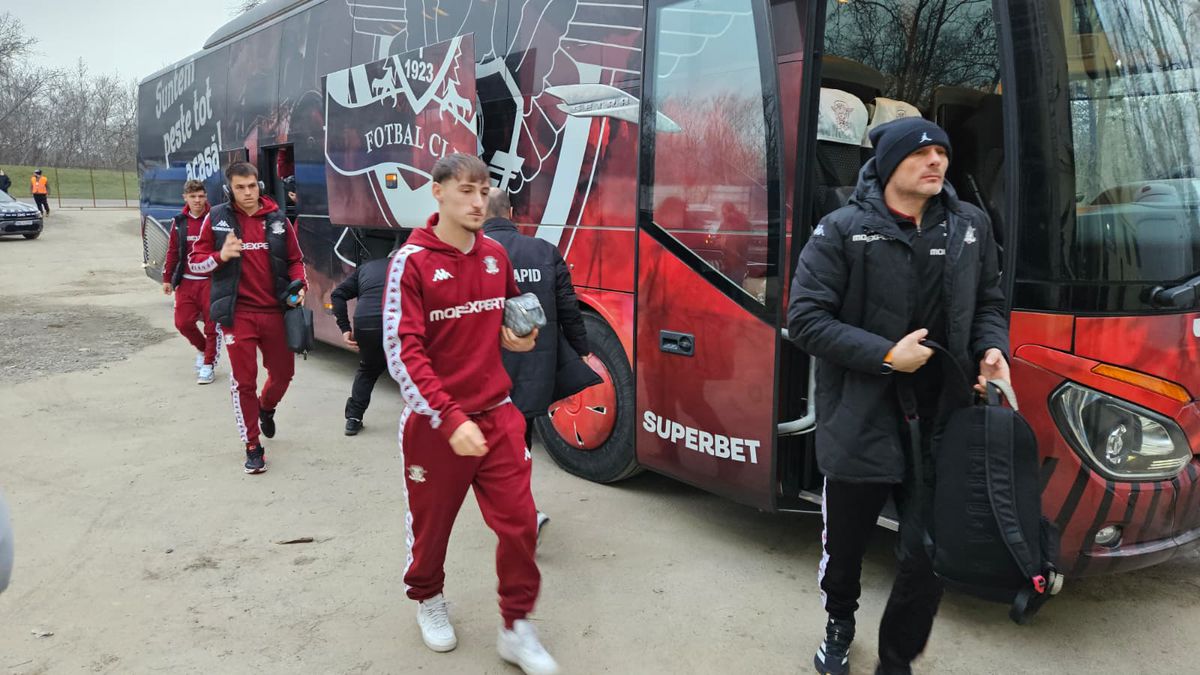 Unirea Slobozia - Rapid, imagini înaintea partidei din etapa 29