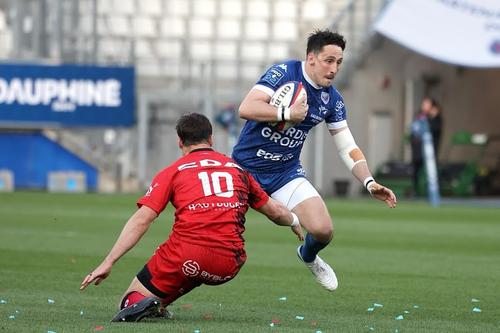 Sam Davies (în albastru) / Foto: Instagram