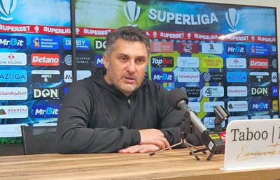 Claudiu Niculescu, al treilea eșec la rând pe banca Sloboziei: „Va fi ciudat să jucăm cu FCSB”