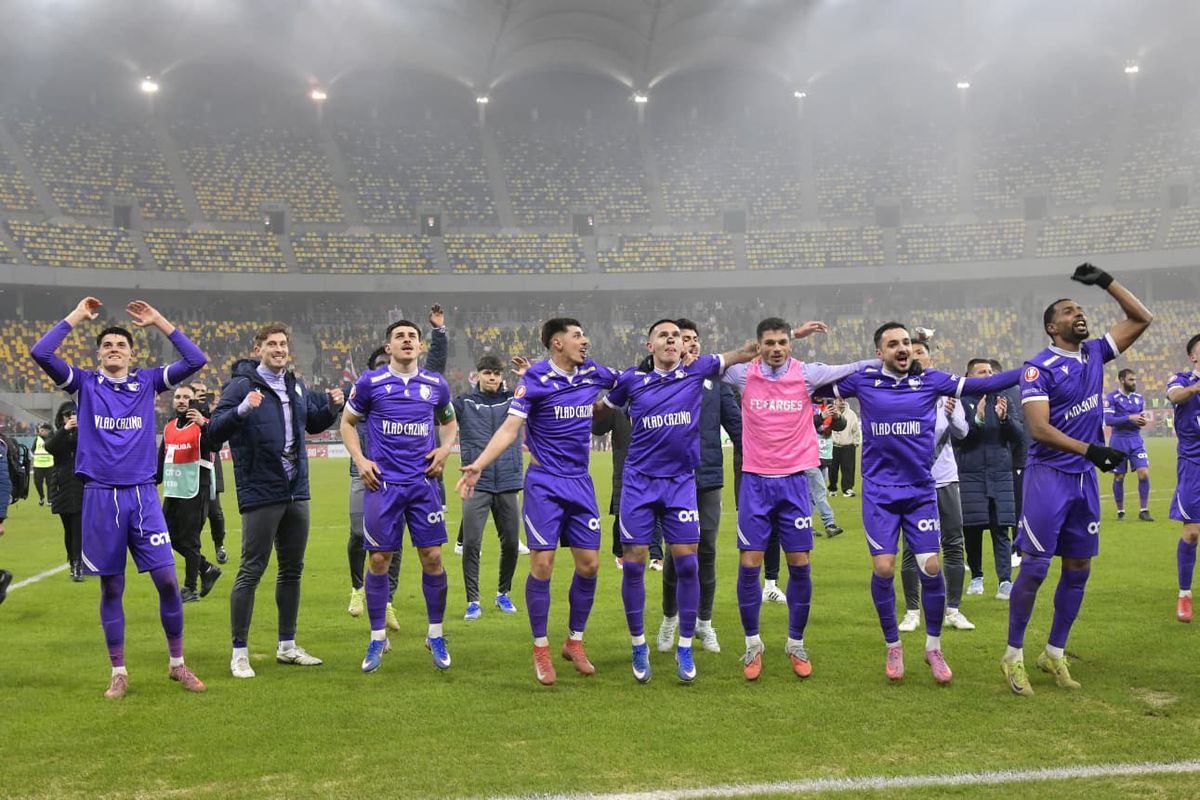 Bogdan Andone a plâns în lojă, apoi a coborât și a spus ce obiectiv are FC Argeș în play-off: „Asta putem fi”