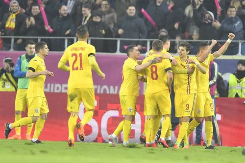 Dorin Rotariu (numărul 9) la naționala României / Foto: Imago Images