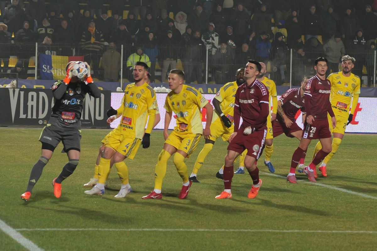 Unirea Slobozia - Rapid, etapa 29 din Superliga // FOTO: Andrei Furnigă (GSP.ro)