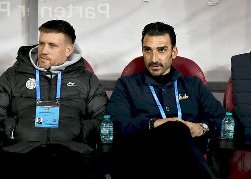 Elias Charalambous și Mihai Pintilii, antrenorii de la FCSB