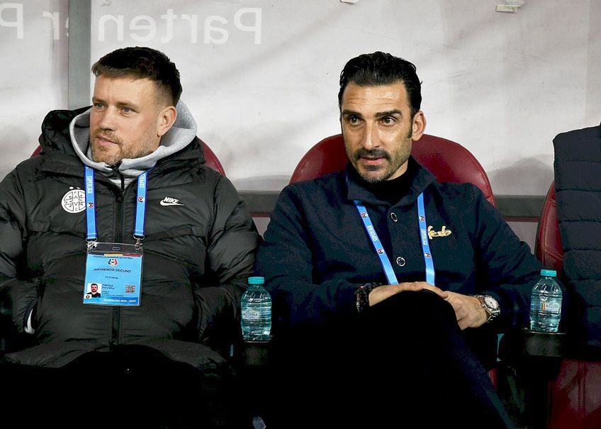 Elias Charalambous și Mihai Pintilii, foștii antrenorii de la FCSB