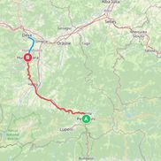 Stadionul din Deva // FOTO: Facebook @Călin Petru Marian