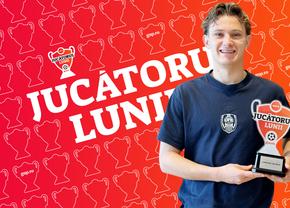 Lorenzo Biliboc, „Jucătorul lunii februarie” » Interviu EXCLUSIV pentru GSP: „E diferit față de Italia, dar ăsta e visul meu acum”