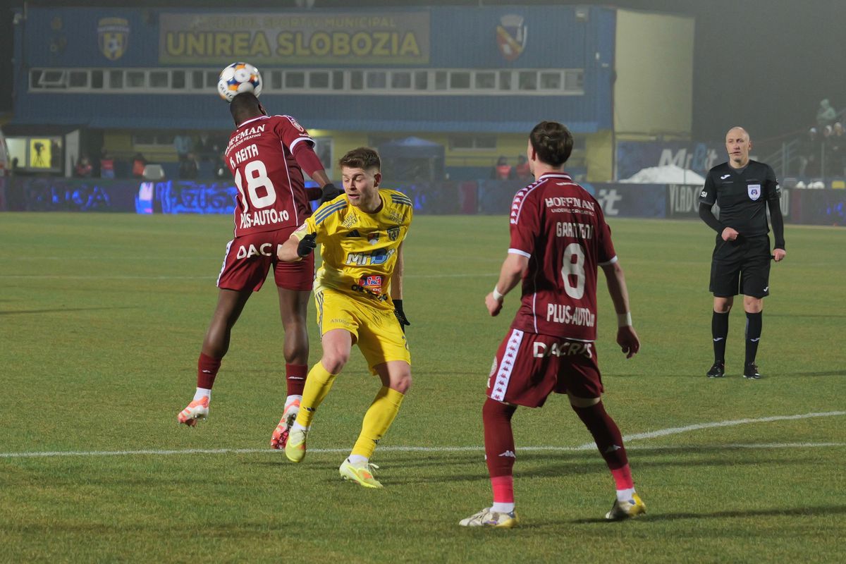 Unirea Slobozia - Rapid, etapa 29 din Superliga // FOTO: Andrei Furnigă (GSP.ro)