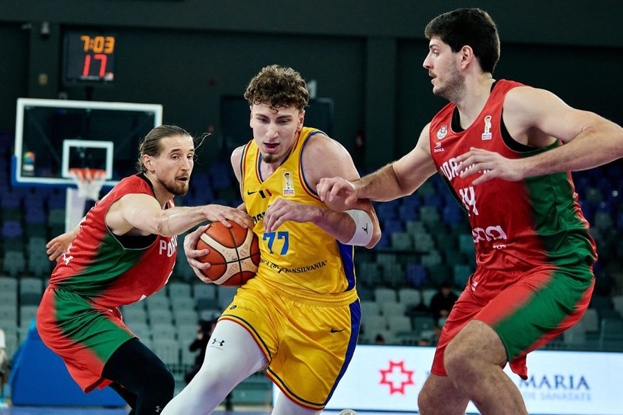 România, victorie impresionantă în fața Portugaliei, în cursa spre Campionatul Mondial! Cu Mihai Silvășan descalificat înainte de pauză, tricolorii au evoluat excelent