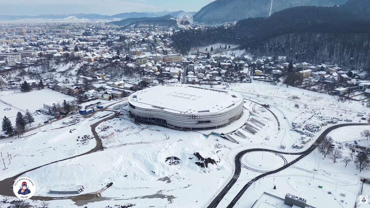 Cea mai mare sală polivalentă din România e gata în proporție de 65% » Deja arată ca o bijuterie arhitecturală