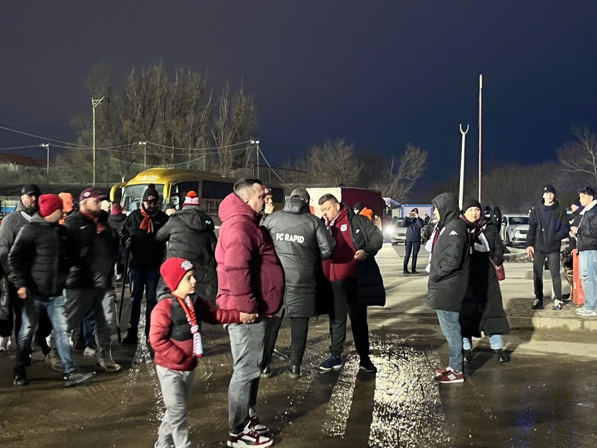 Unirea Slobozia - Rapid, imagini înaintea partidei din etapa 29